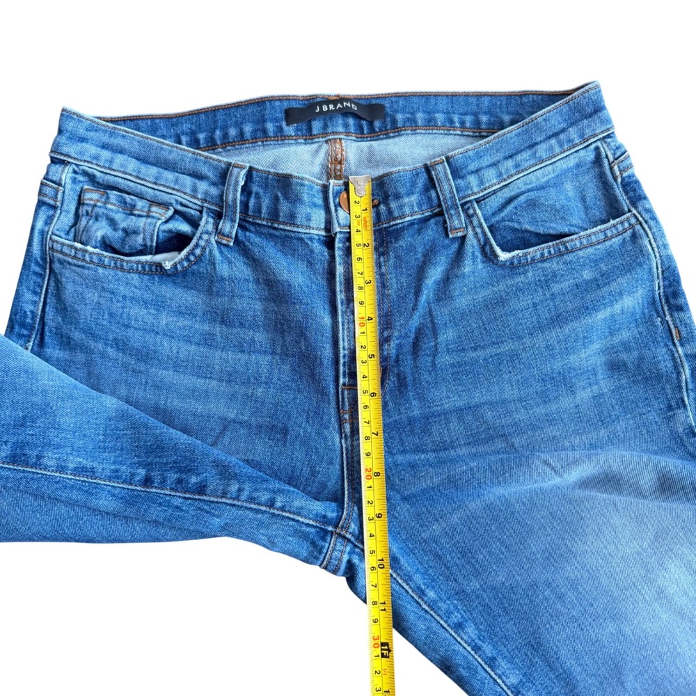 J Brand Cropped Ellis Rival Straight Leg Jeans Blue 9057E476 Size 27 - Picture 9 of 10
